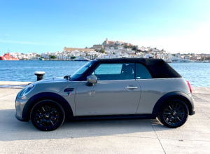 Mini cabrio rental ibiza